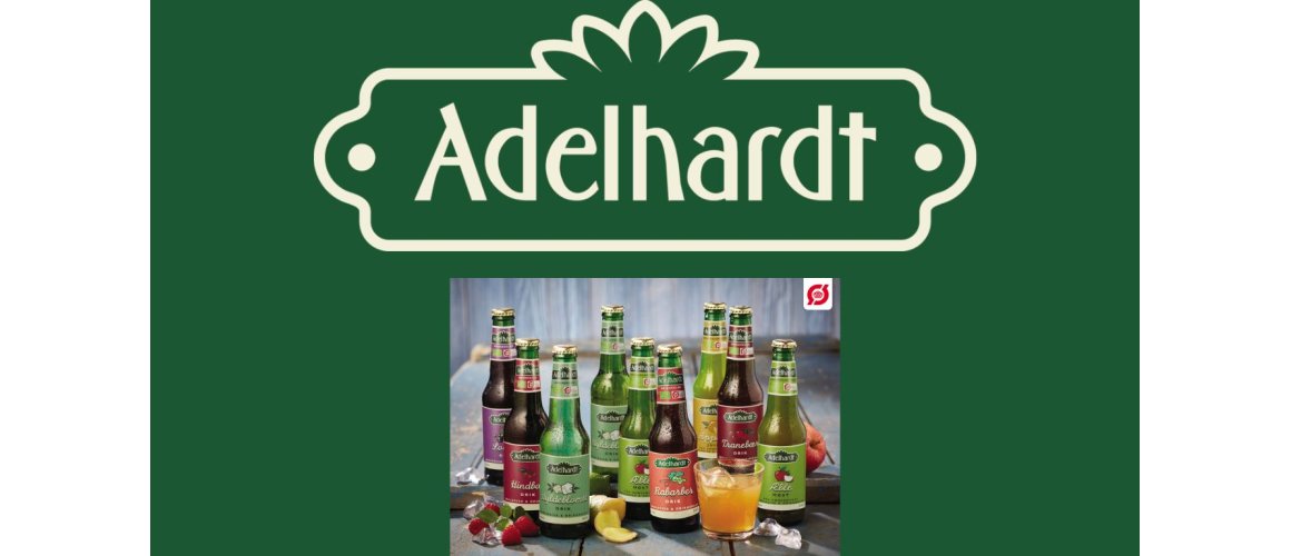 &ldquo;Oplev Adelhardts l�kre �kologiske drikkevarer &ndash; naturlige smagsoplevelser til enhver anledning.&rdquo;